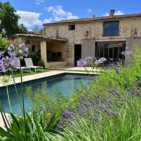 فيلا Gite De Charme "Puisneuf" Proche De Uzes Flaux المظهر الخارجي الصورة