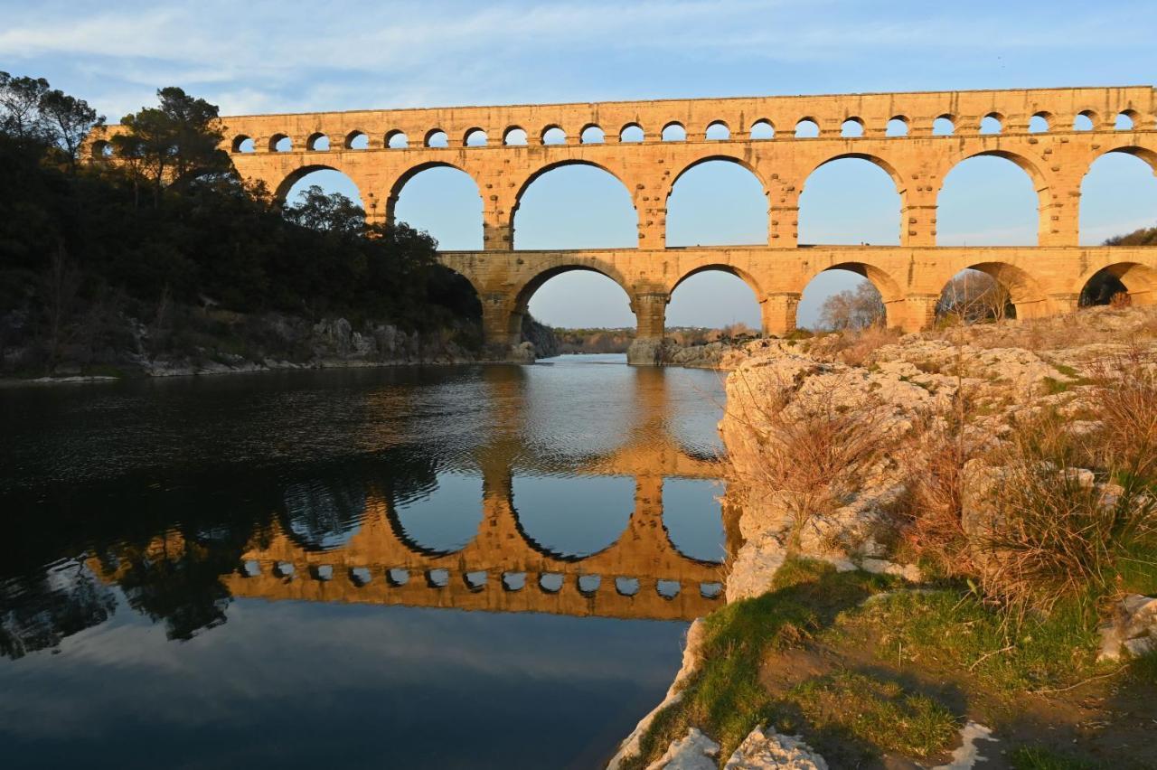 فيلا Gite De Charme "Puisneuf" Proche De Uzes Flaux المظهر الخارجي الصورة