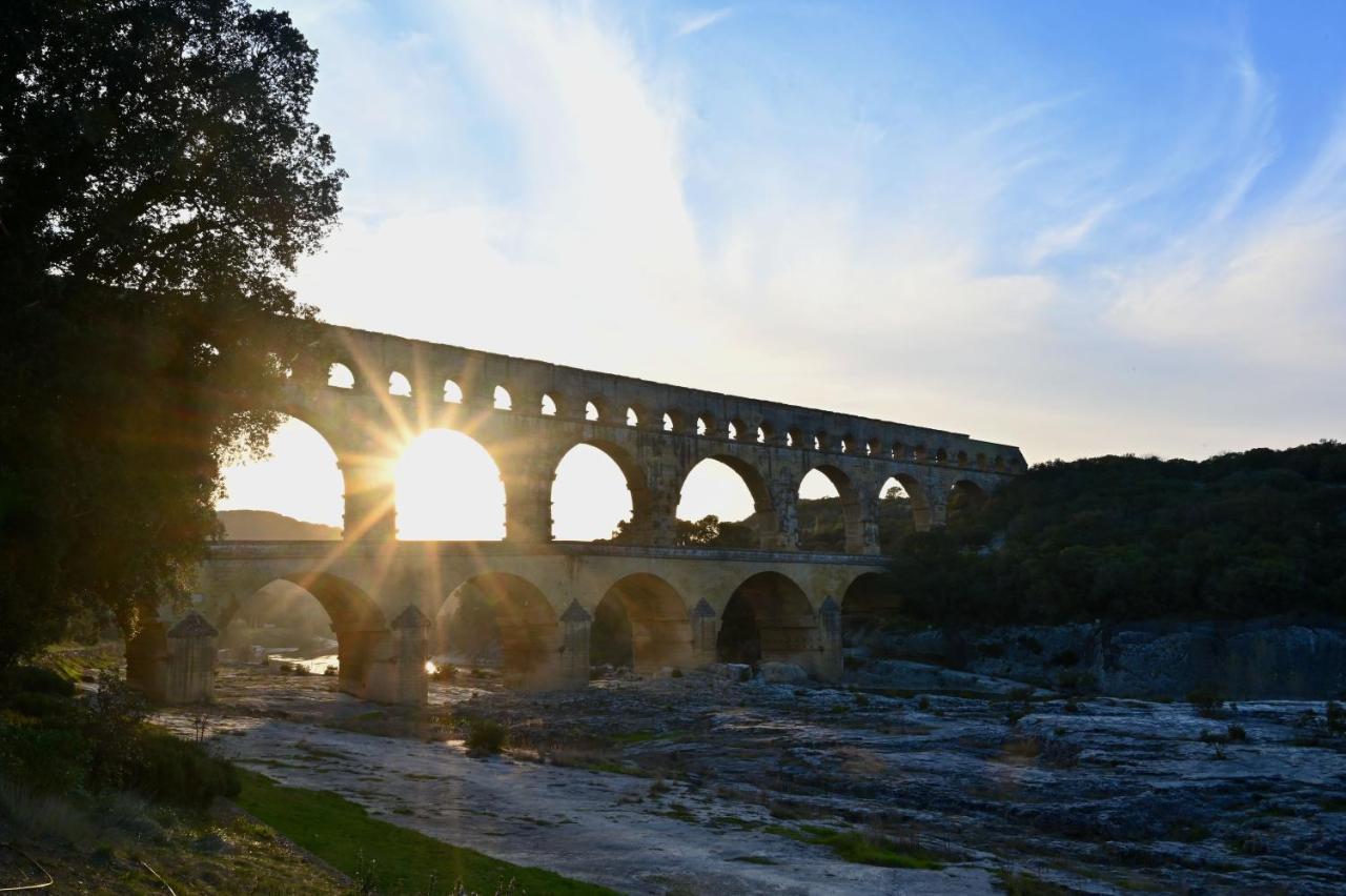 فيلا Gite De Charme "Puisneuf" Proche De Uzes Flaux المظهر الخارجي الصورة